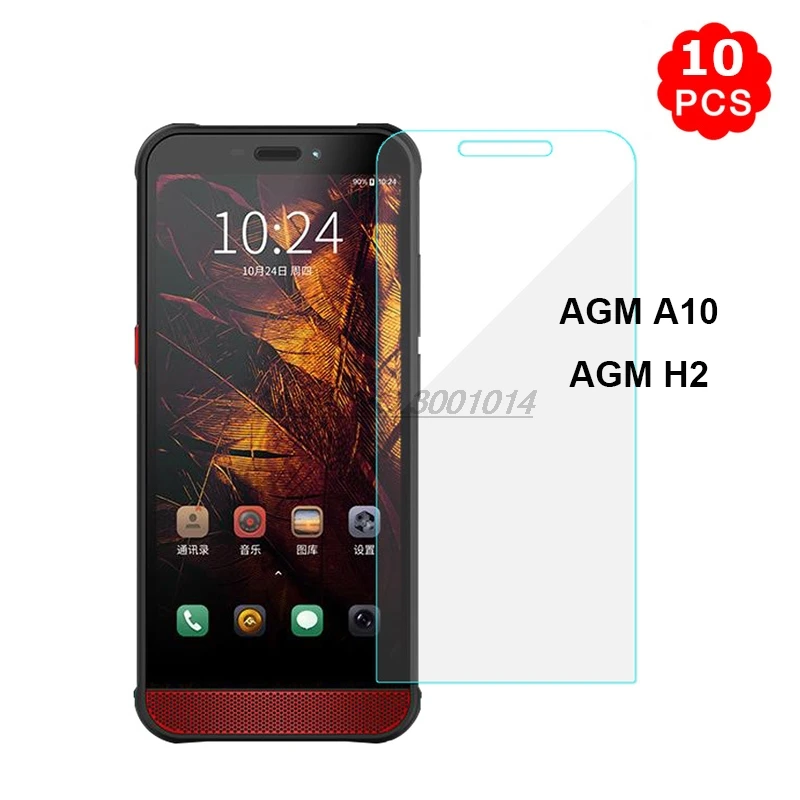 10 шт. чехол для смартфона AGM A9 защитная пленка из закаленного стекла A 9 H1 A10