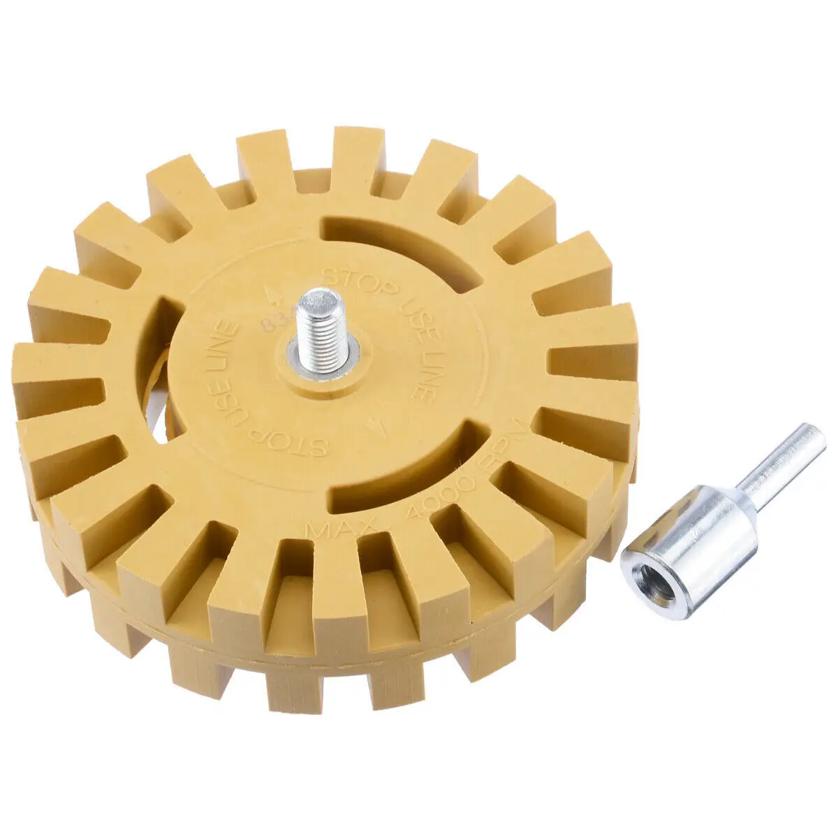

1pcs Rubber Eraser Wheel Pinstripe Sticker Decal Tape Glue Adhesive Remover Hot