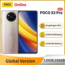 Global Version POCO X3 Pro 128GB / 256GB Snapdragon 860 6.67‘’ 120Hz DotDisplay 5160mAh 33W Fast Charge 48MP Camera NFC