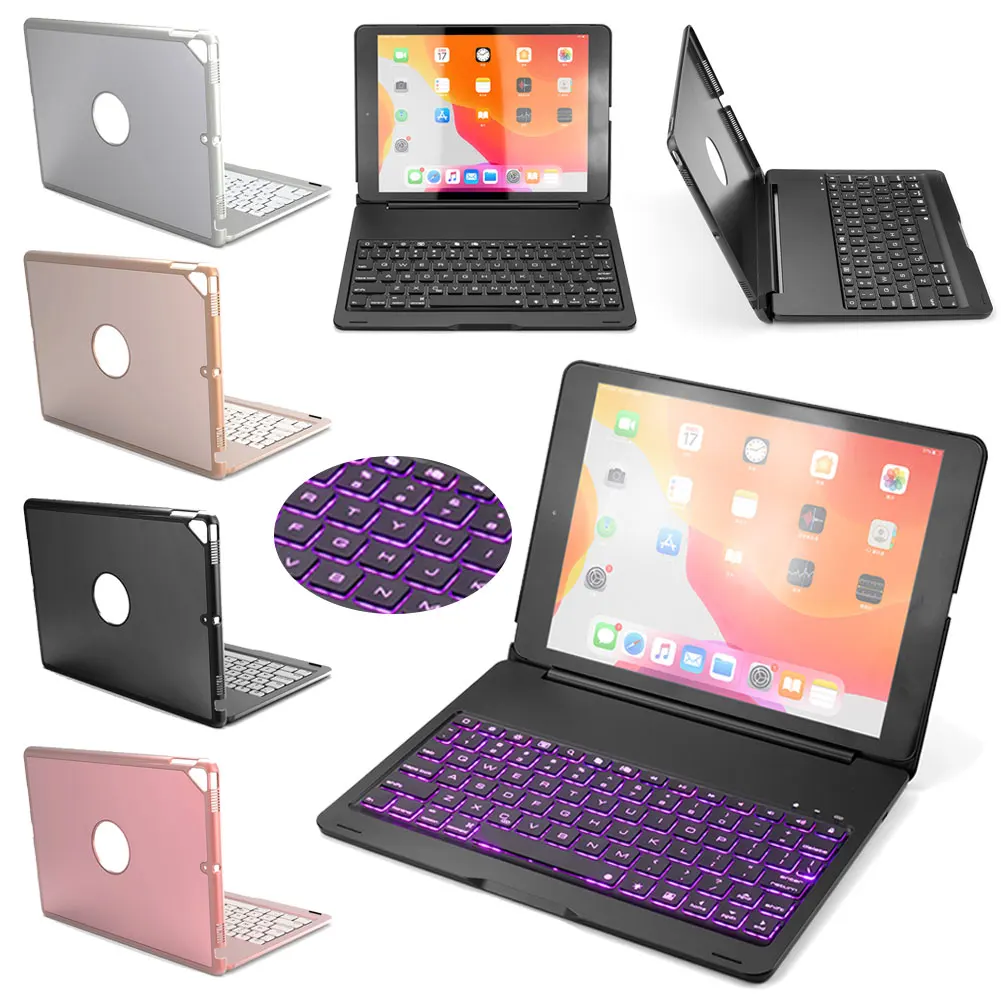 

Case For iPad 10.2 inch 2019 With Backlight Keyboard Aluminum Alloy Funda Shell Cover For iPad 7th Gen A2197 A2200 A2198 Case