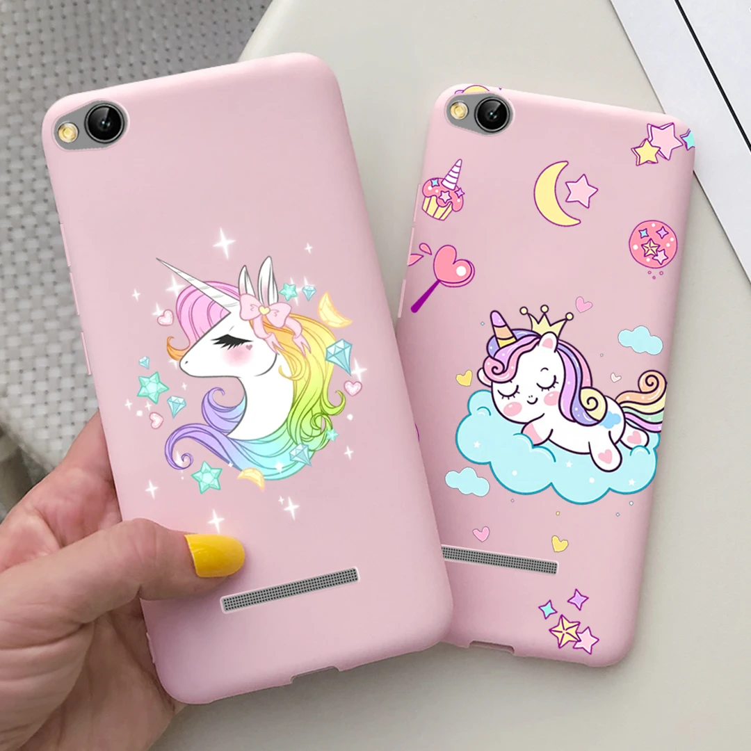 Lovely Cartoon Silicone Phone Case - Candy Color Soft Cover