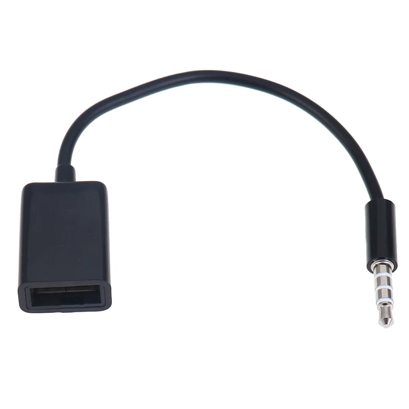 Tanio 3.5mm męski AUX wtyk Audio złącze USB 2.0 konwerter