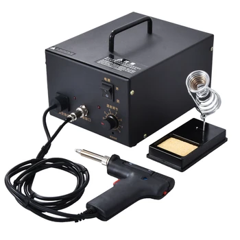 

F474A Desoldering Pump Thermostat Electric Suction Tin Gun Suction Tin Pump Automatic Removal of Tin 220V 120W 0.08mpa(600mm/hg)