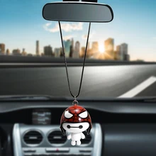 Автомобиль кулон милый шлем робот Baymax куклы висячие украшения автомобили Зеркало заднего вида подвеска украшения аксессуары Подарки