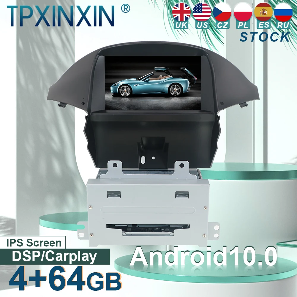 

For Chevrolet Orlando 2011-2015 Android 10 Carplay Radio Player Car GPS Navigation Head Unit Car Stereo WIFI DSP BT