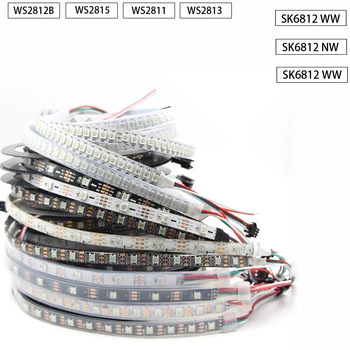 

WS2812B SK6812 RGBW WS2811 WS2813 WS2815 RGB LED Strip Addressable Smart pixel RGB Colour Changing Tape Light IP30/65/67