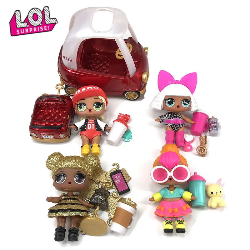 LOL Surprise-muñecas Originales de Lens 100%, Reina, abeja, muñeco de anime, juguetes de figuras de acción, modelo para niños