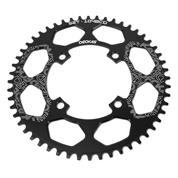 

Bike Narrow Wide Chain Ring 104 BCD Crankset Single Chainring Bike Round Chain Rings 40T / 44T / 46T / 48T / 50T / 52T