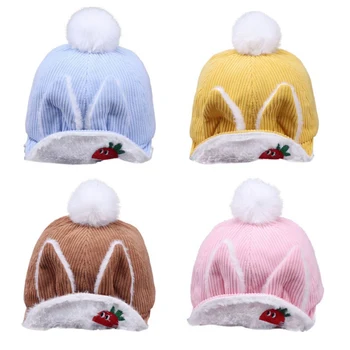 

Kids Autumn Hat Baby Girl Boy Cute Soft Baseball Cap Breathable Cartoon Visors Hats