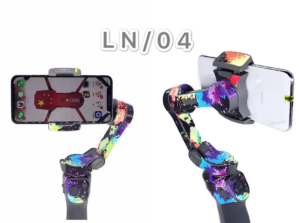 Наклейка для DJI OSMO Mobile 3 Body sticker s полный набор для пленки водонепроницаемая защита ручные карданные аксессуары - Цвет: 04