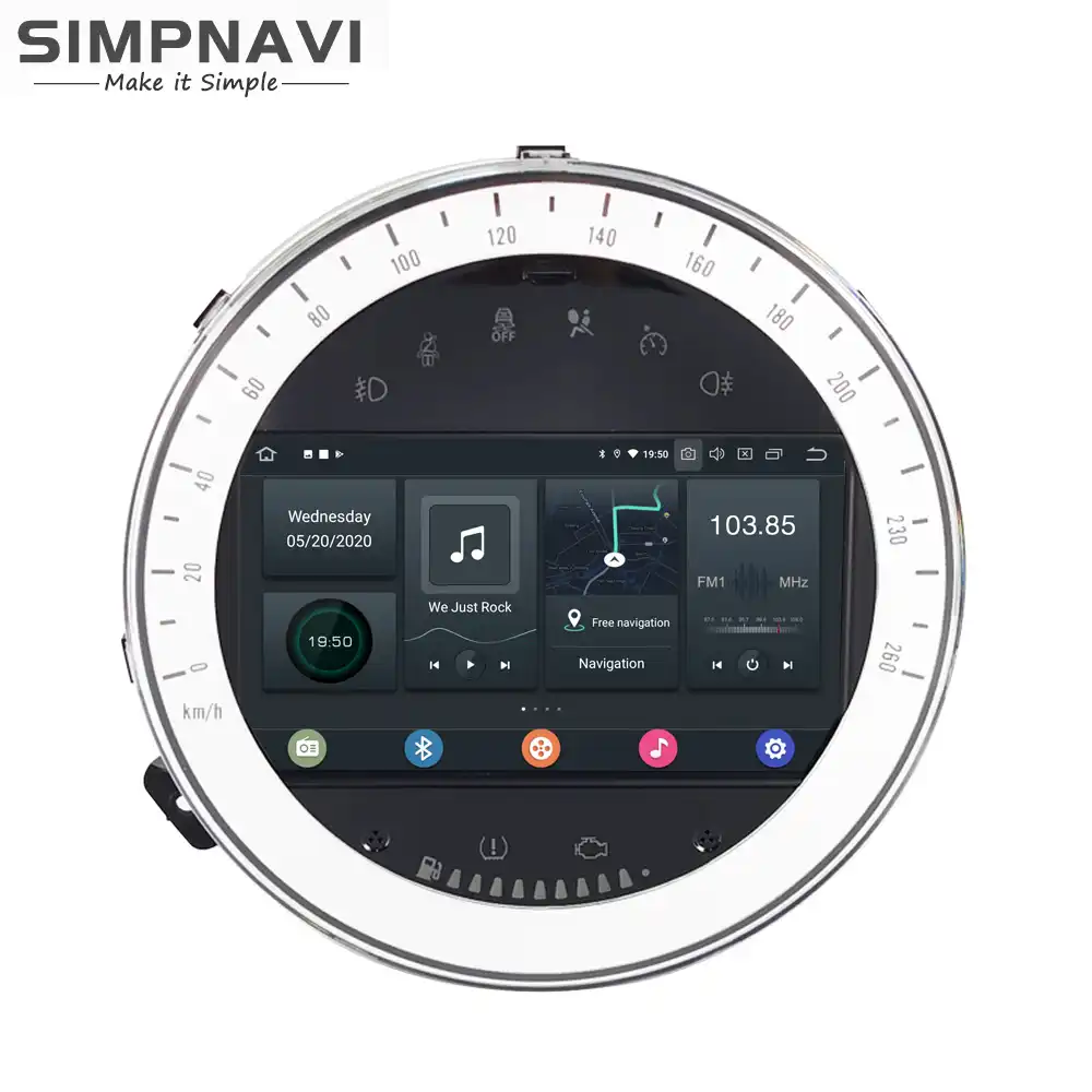 Android 10 0 Car Radio For Bmw Mini Cooper Countryman Cooper S Clubman 06 13 Built In Carplay Androidauto Dsp Bluetooth 5 0 Car Multimedia Player Aliexpress