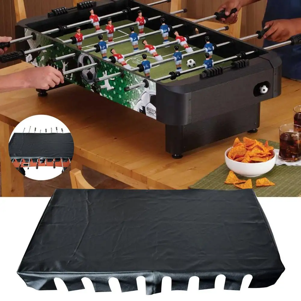 TOHONFOO Foosball Table Cover Soccer Table Cover Outdoor/Indoor Heavy Duty Water-Resistant 210D Oxford Fabric Universal GameTable Protection 