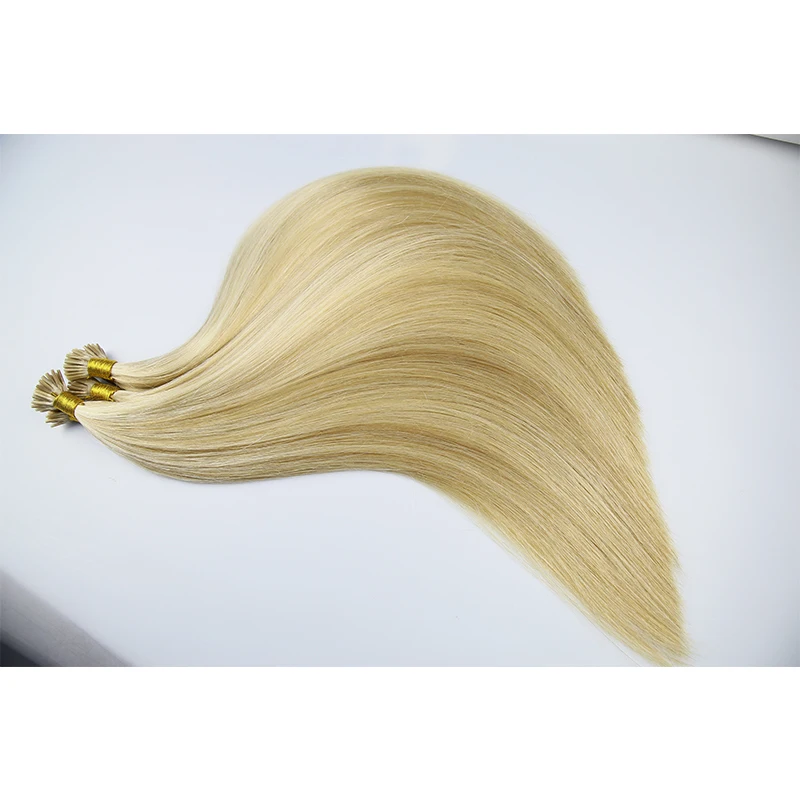 Piano Color 18P613 Fusion I-tip Hair Extensions Straight Virgin Keratin I Tip Hair Pre Bonded Human 1g/pc