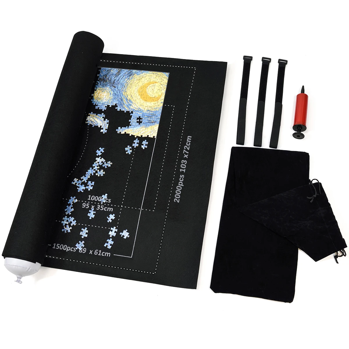 puzzle roll up mat 2000 pieces