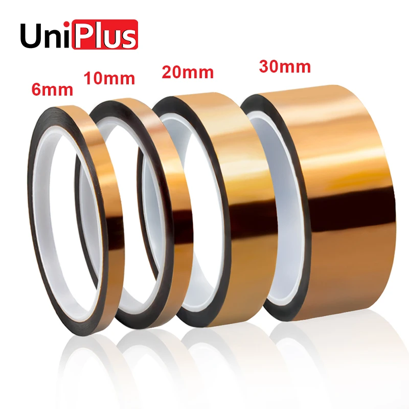 25mm High Temperature Heat Resistant Kapton Tape Polyimide, 50 OFF