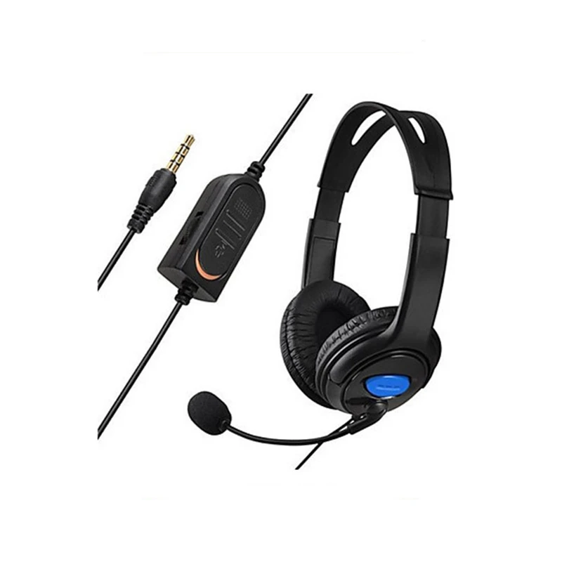 

Wired Headset Gamer PC 3.5mm Gaming Headphone PS4 Surround Sound Headsets Microphone Mic Gaming Overear for PC for PS4 Gamer