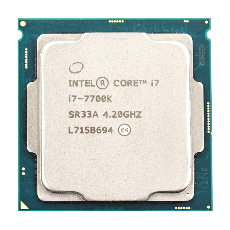 Intel Core Quad-core 4.2 Ghz 8-thread Lga 1151 91 w 14nm i7 7700 k Processador Testado Trabalho I7-7700k Cpu