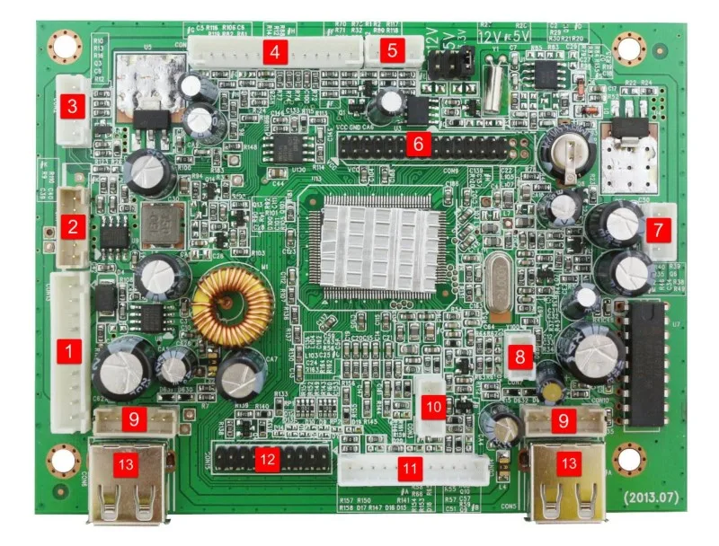 BOE DV280FBM-NB2 51pin 28 дюймов с 1920*360 HD настенный MV59AAD lcd рекламный медиаплеер доска USB воспроизведение видео