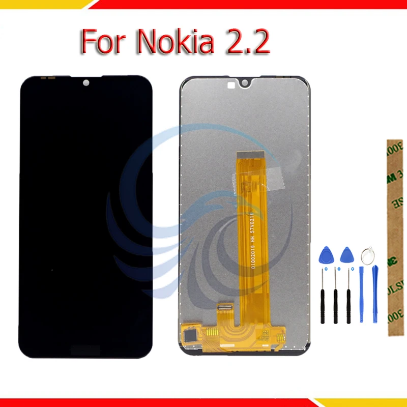 Протестированный ЖК-дисплей для Nokia 2,2 4,2 ЖК-дисплей с сенсорным экраном для Nokia 4,2 дисплей полная сборка