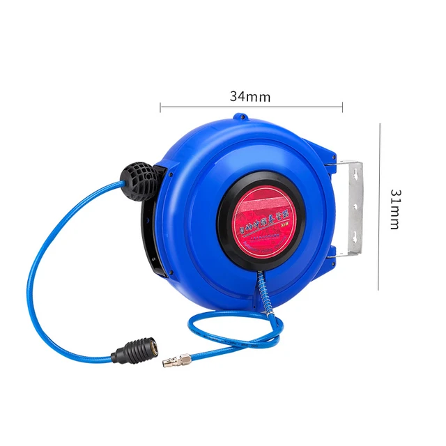 Automatic Retractable Telescopic Drum  Retractable Air Hose Reel - 12 8mm  15m Air - Aliexpress