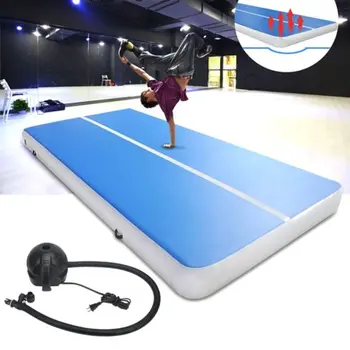 Fast Delivery Inflatable Gym Track 6M Air Tumbling Airtrack Free Pump Gymnastic Asisting Bouncing Mat DWF High Jump Air Floor