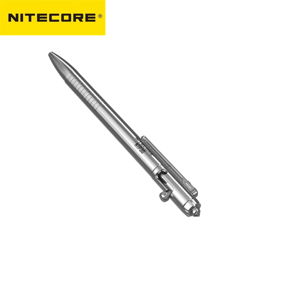 Nitecore NTP30 Titanium, bolígrafo táctico