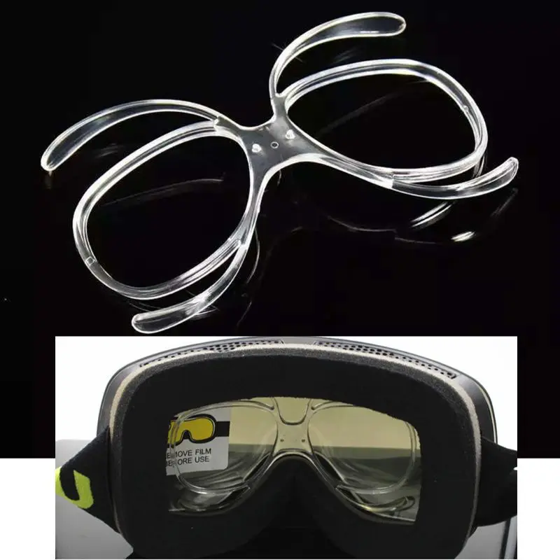 Simple Portable Ski Goggles Myopia Frame Snowboard Glasses Lens Bezel Adapter
