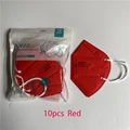 10Pcs Red