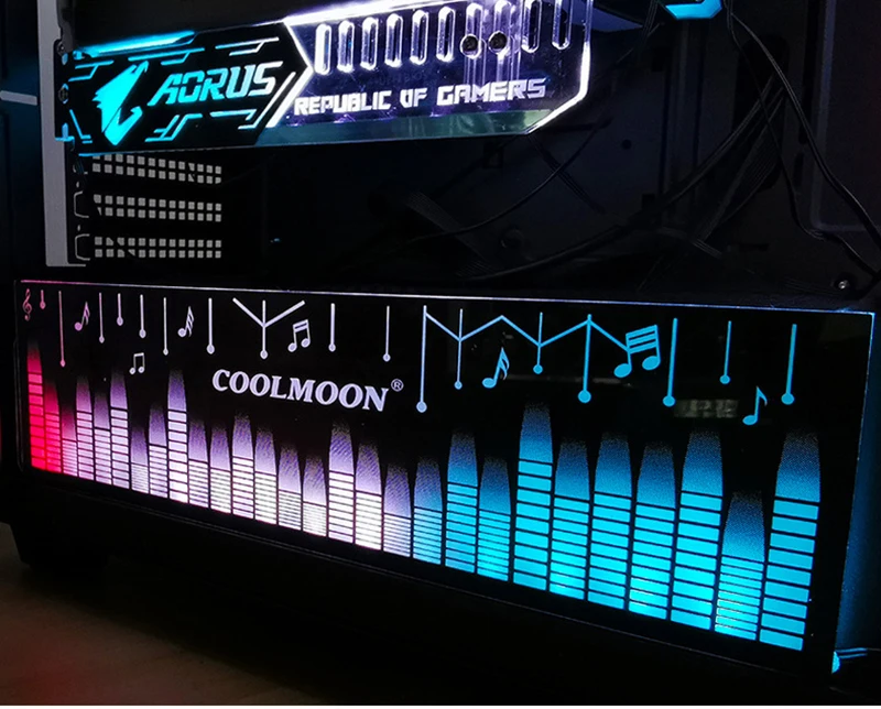 da placa gráfica, rgb, mudança de cor,