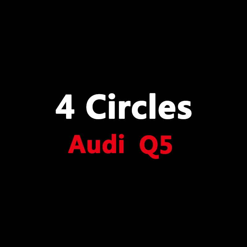 2X светодиодный Audi логотип двери автомобиля светильник светодиодный проектор для Audi S3 8V S4 B7 B8 S5 8T S6 C6 C5 C7 S7 S8 D3 D4 SQ3 8U SQ5 8R SQ7 гибкие чехлы из термопластичного полиуретана(Quattro - Название цвета: Q5
