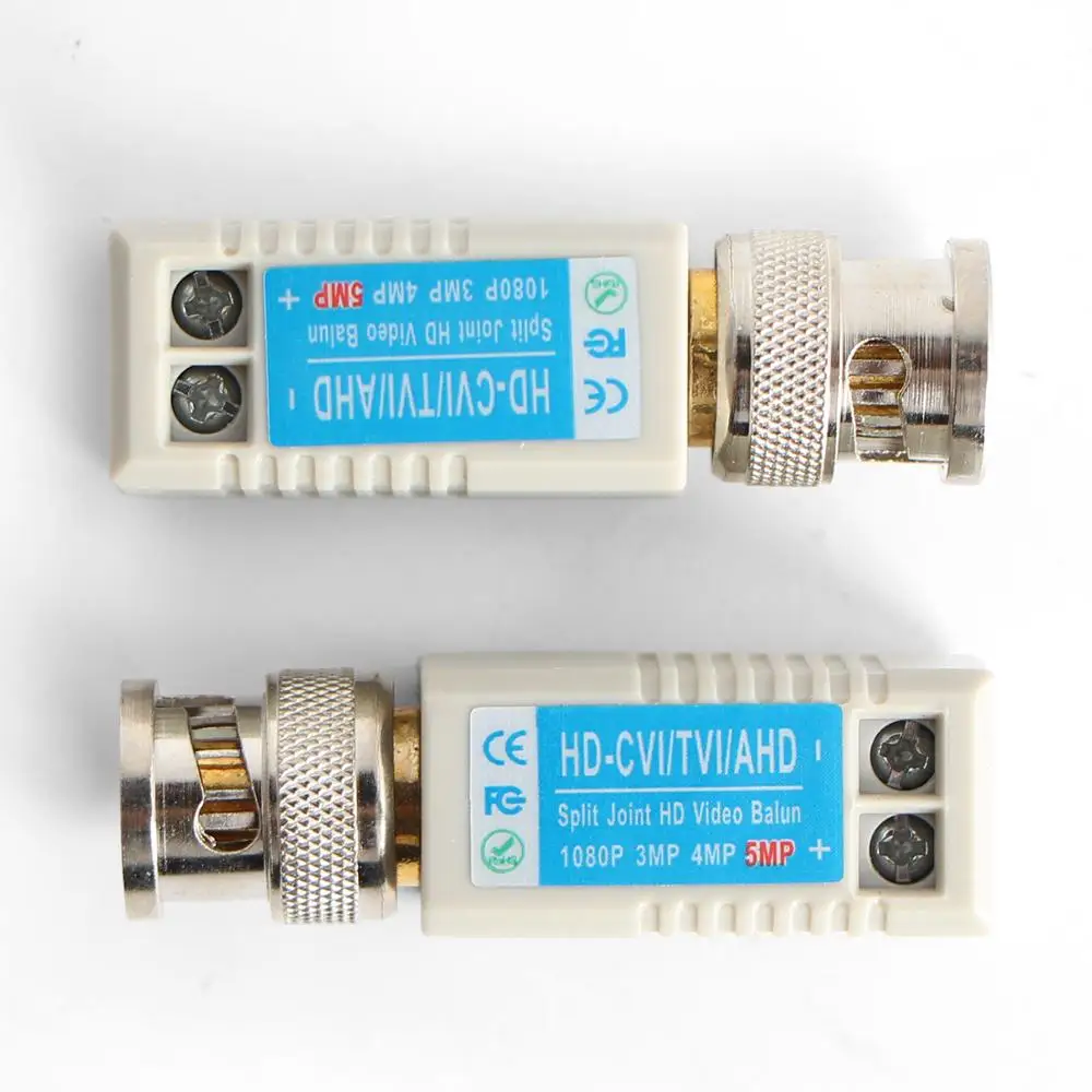 10 пар витой BNC CCTV Video Balun Пассивный трансивер Cat5 UTP 200 м Диапазон для HD 720P HDCVI/AHD/HDTVI