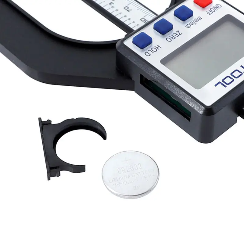 

Digital Tread Depth Gauge LCD Magnetic Self Standing Aperture 80mm High Precision Hand Routers