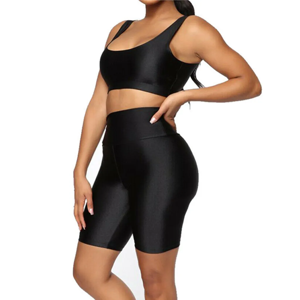 plus size high waisted bike shorts