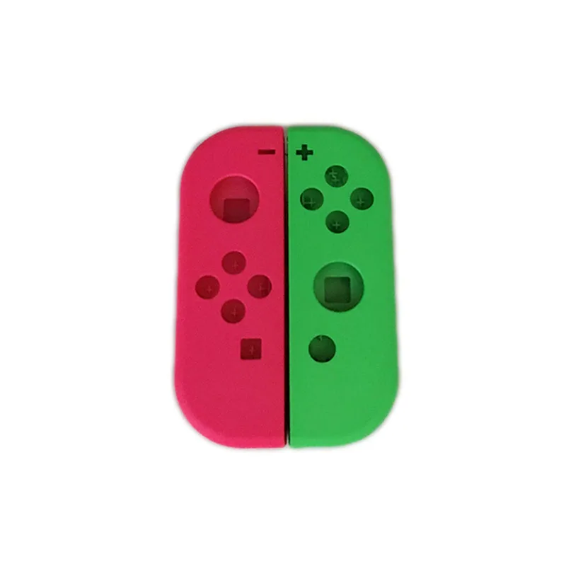 5 шт., сменный чехол-накладка для Nintendo Switch NS Joy Con для NX JoyCons, чехол-контроллер, зеленый, розовый - Цвет: pink green