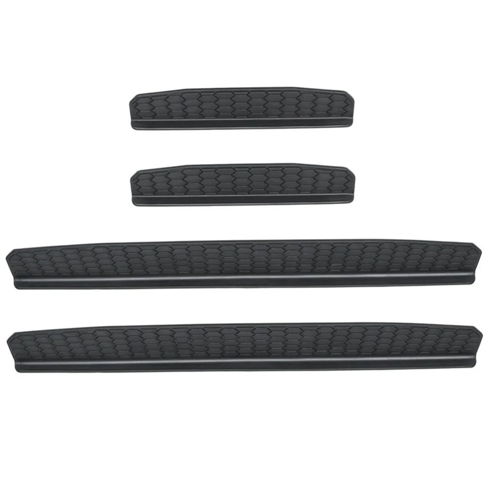 4 Защита дверных порогов пластина крышка подходит для Jeep Wrangler JL аксессуары