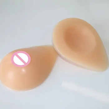 

300-1400g/pair Bras Hot Sale Silicone Breast Forms Triangle Teardrop-shaped for Shemale Transgender Artificial Prosthesis