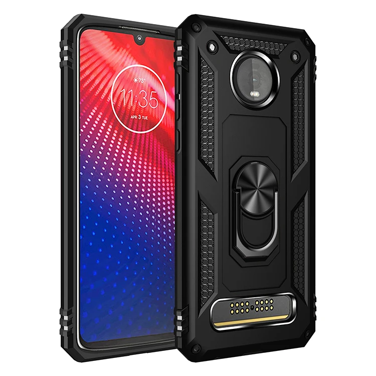 Для Motorola P40 power Z4 чехол, роскошная броня, противоударный магнитный автомобильный держатель, 360, полная защита, чехол One Action Zoom Pro Macro