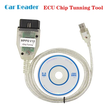 

Car Auto Diagnostic Tool MPPS 13 MPPS V13.02 ECU Programmer chip Tunning tool SMPS 13.02 For EDC15/EDC16/EDC17 OBD Cable OBD2