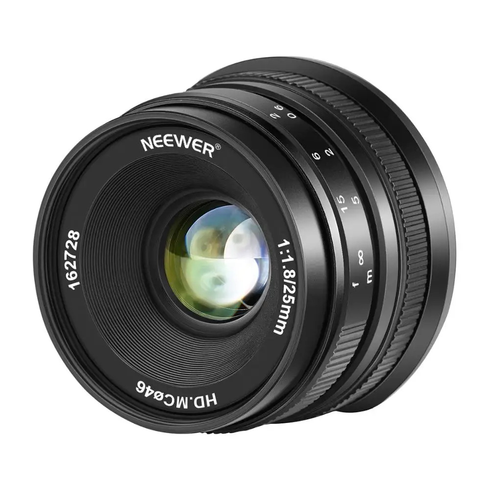 Neewer 25 мм f/1 8 широкоугольный объектив с большой диафрагмой ручная фокусировка