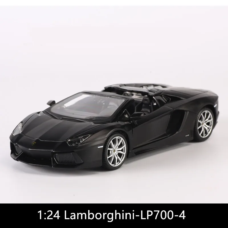 Bburago 1:24 Lamborghini Модель автомобиля высокая имитация литья металла детская игрушка бойфренд подарок моделирование сплав автомобиль коллекция - Цвет: LP700-4