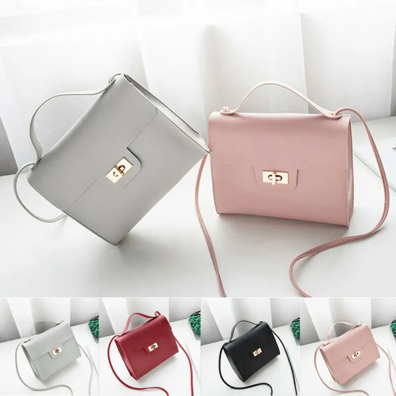 Однотонные сумки через плечо для женщин, маленькие квадратные сумки, модная женская сумка на плечо, сумка из искусственной кожи, женская сумка-тоут, сумка-мессенджер