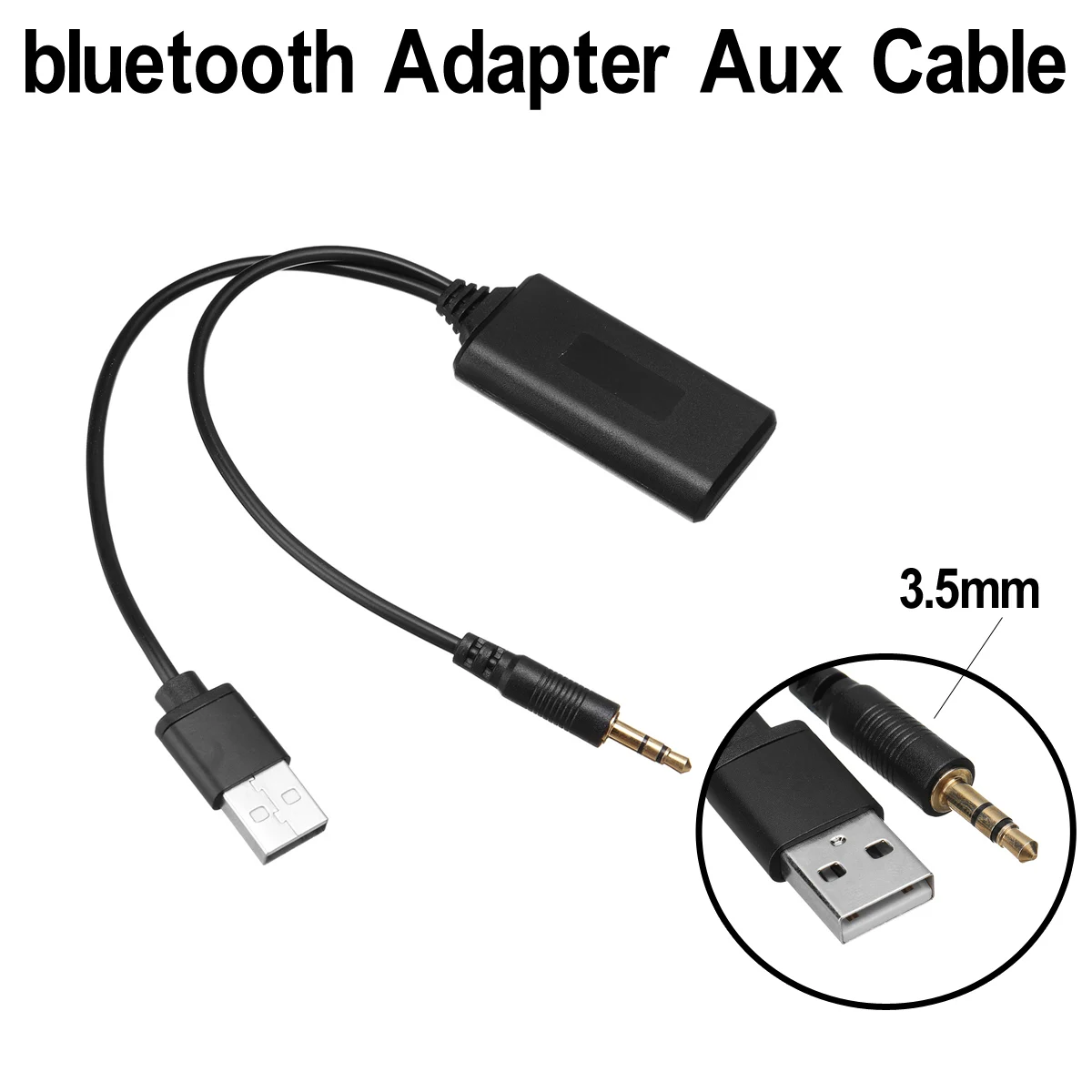 Accesorios conector universal jack de 3,5 mm Adapter-Universe Cable adaptador auxiliar para radio de coche Bluetooth 12 raghuinstech.com