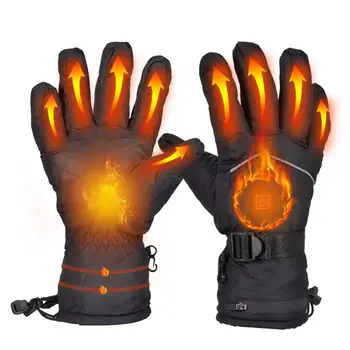 

Motorcycle Scooter Electric Heated Gloves With 2600mAh/3000mAh Rechargeable Battery Touchscreen Gloves Cycling Motorcycle Gloves