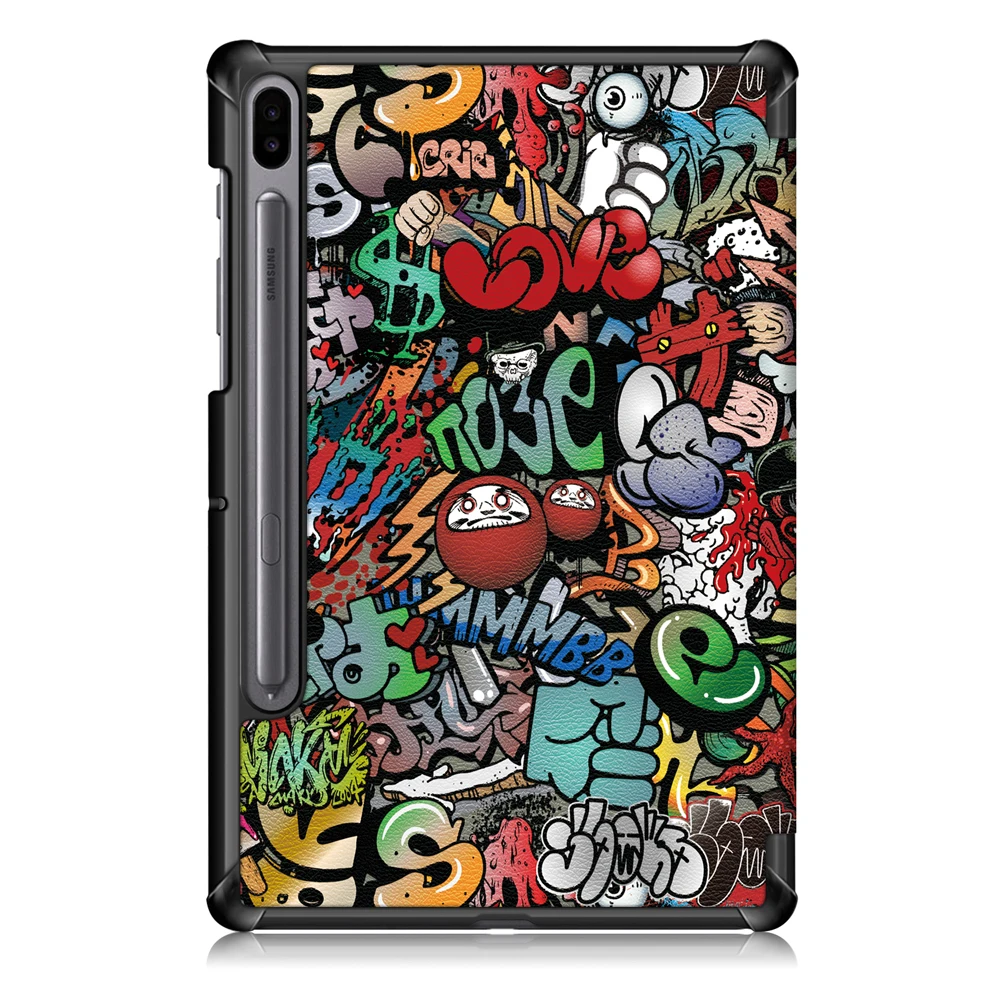 Чехол для samsung Galaxy Tab S6 10,5 чехол, тонкий трехслойный чехол для samsung Galaxy Tab S6 10,5 SM-T860/T865 чехол для планшета