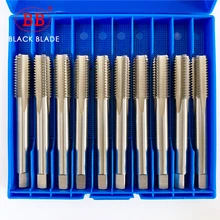 BB 10 шт. винт кран машина, руководство, HSSE, прямой, спиральная флейта, дна, вилка, левая рука, Резьба Кран, M2~ M20