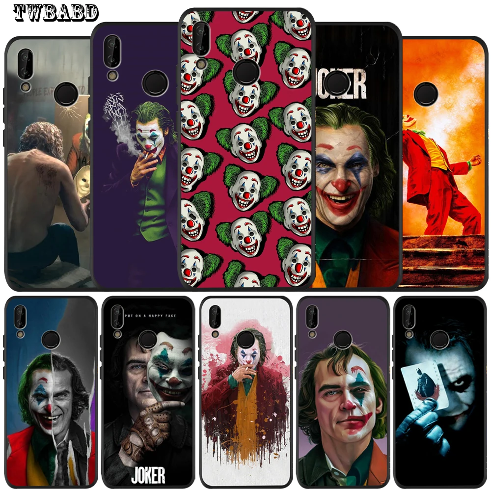 Joker Cool Clown Bad Man Phone Case For Cover Huawei P20 Lite Pro P30 P8Lite P9Lite 2017 P Smart P10 Etui | Мобильные телефоны и