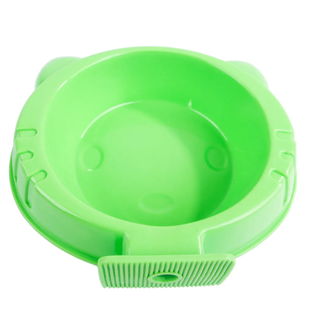 ISHOWTIENDA Pet чаша подвесная клетка для собачья из нержавеющей стали тип чаши предотвратить утечку кошка Съемная еда миска для воды#726G35