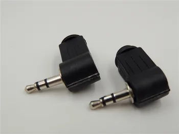 

2.5mm 3.5mm Mini Jack Right Angle 90 Degree Mono 2-Pole 3 Pole Male stereo TRS Plug Solder Audio Connector