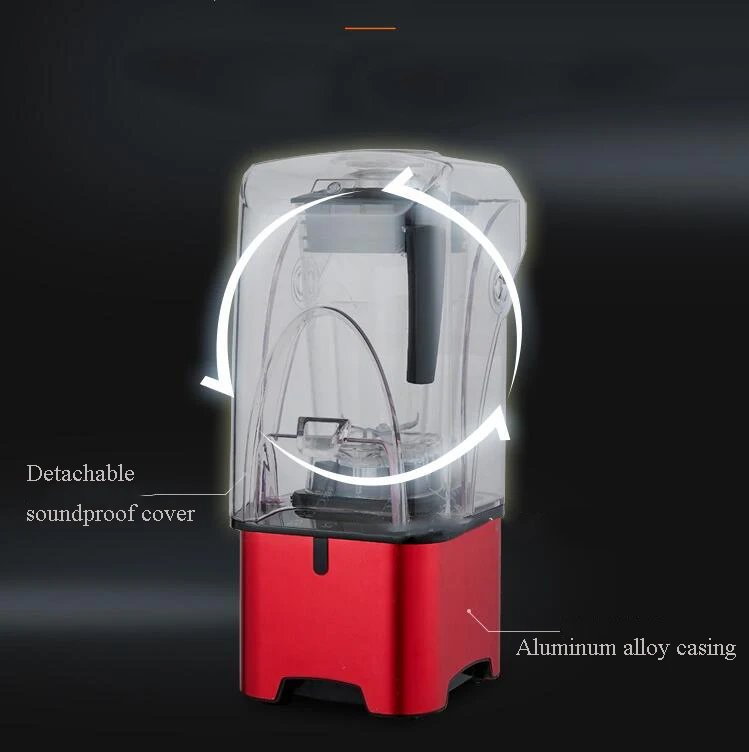 

Ice crushing Machine Soy-bean milk machine milkshake crusher smoothie machine juicer meat grinding grinder with mute cover