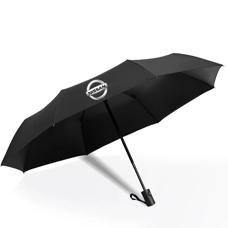 Car Styling Three-fold Double Layer Umbrella Windproof Automatic Sun Beach For NISSAN Accessories | Автомобили и мотоциклы